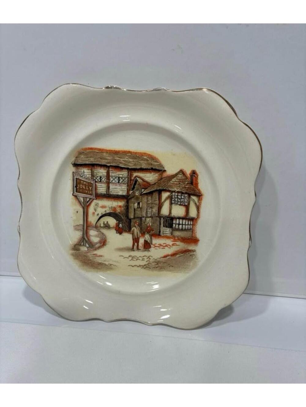 Vi rage Sandland Ware "The Jolly Drover" plate